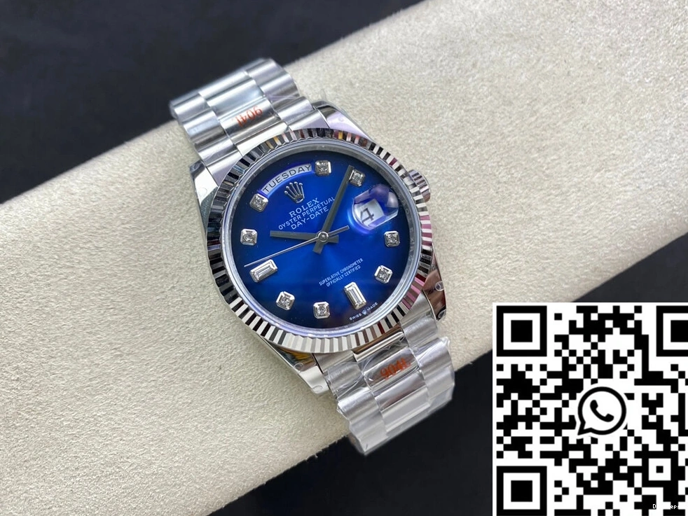 Dial Rolex M128239-0023 Factory GM Day 36MM Date Blue 1229